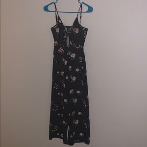 Capri Jumpsuit with floral design